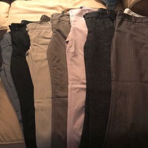 Seven pairs of Size 2 The Limited dress pants